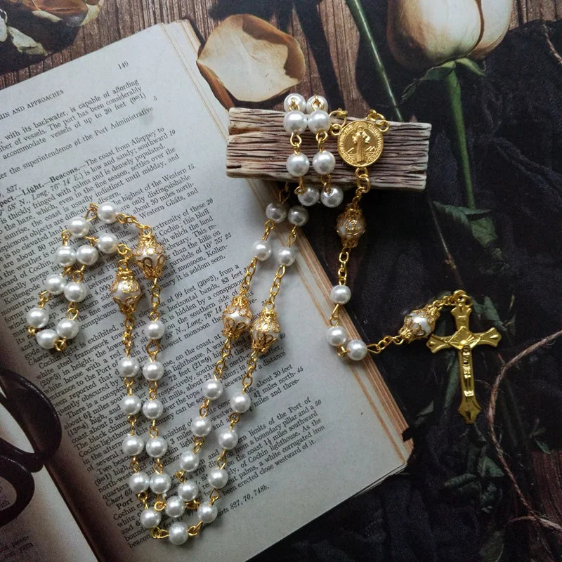 Pearl Guardian Rosary