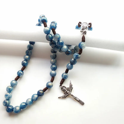 Ocean Blue Our Lady Rosary