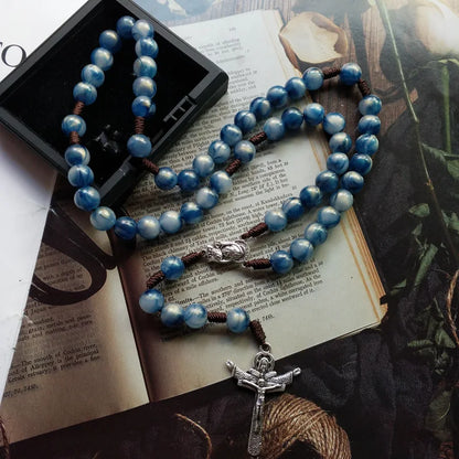 Ocean Blue Our Lady Rosary