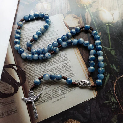 Ocean Blue Our Lady Rosary